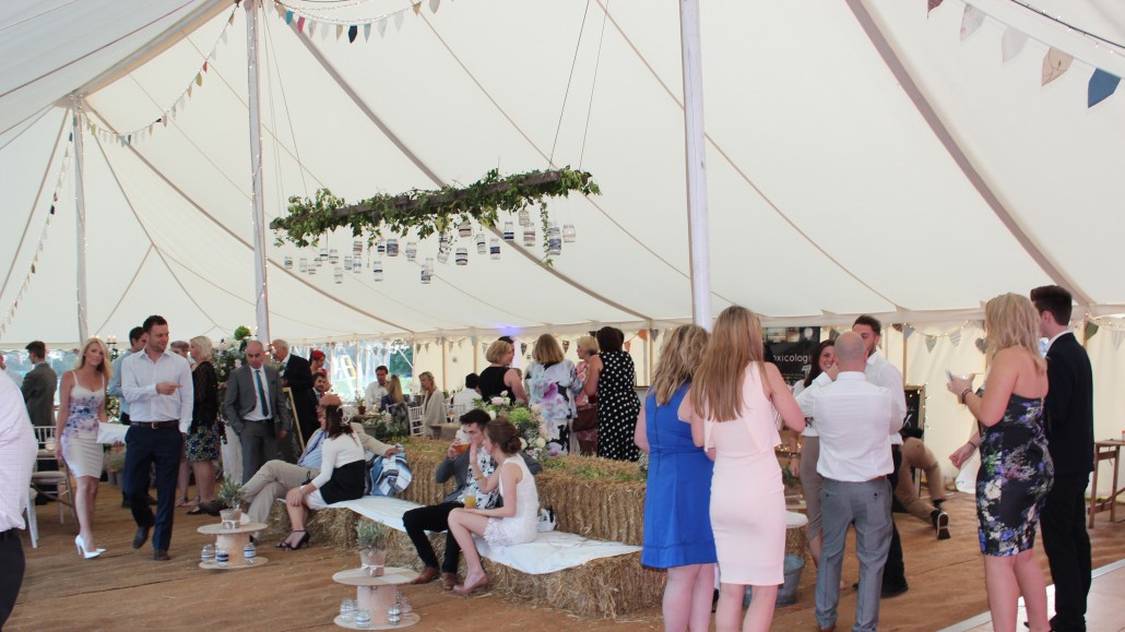 Marquee wedding DJ