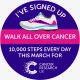 Good Friday, Walk All Over Cancer Challenge.