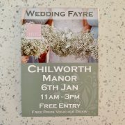 Sunday 6th January Chilworth Manor Sunday 6th January Chilworth Manor