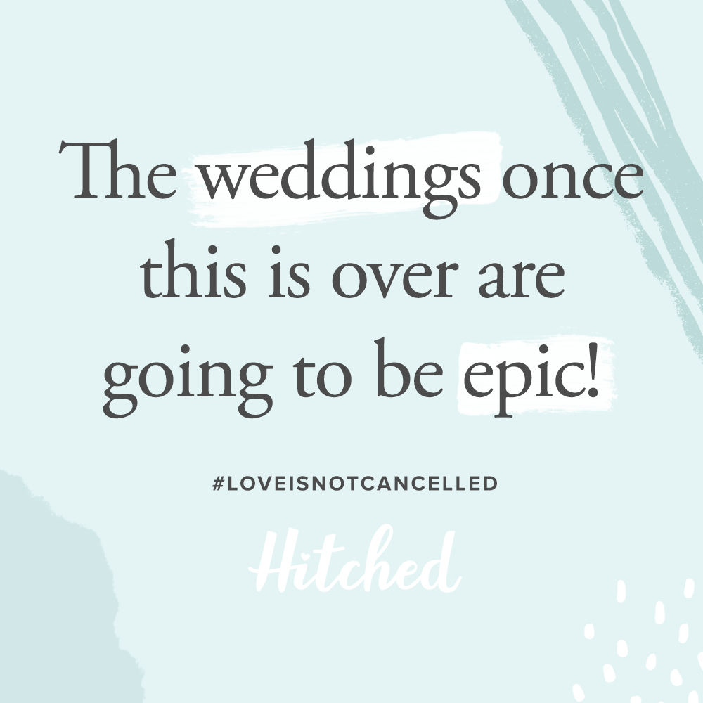 What will weddings look like after lockdown